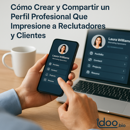Cómo crear y compartir un perfil profesional que Impresione.